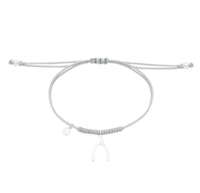 Cargar imagen en el visor de la galería, Pulsera Wishbone (Plata 925)
