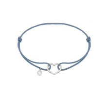 Cargar imagen en el visor de la galería, Pulsera Corazón (Plata 925)
