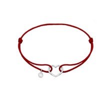 Cargar imagen en el visor de la galería, Pulsera Corazón (Plata 925)
