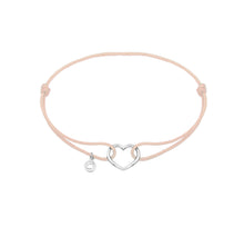 Cargar imagen en el visor de la galería, Pulsera Corazón (Plata 925)
