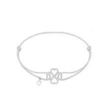 Cargar imagen en el visor de la galería, Trébol Pulsera (Plata 925)
