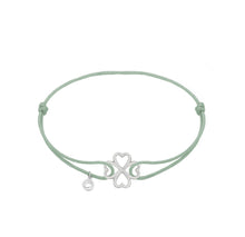 Cargar imagen en el visor de la galería, Trébol Pulsera (Plata 925)
