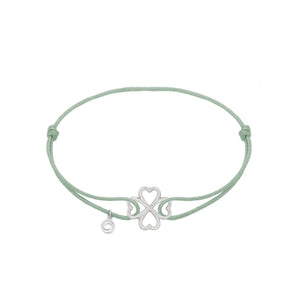 Trébol Pulsera (Plata 925)